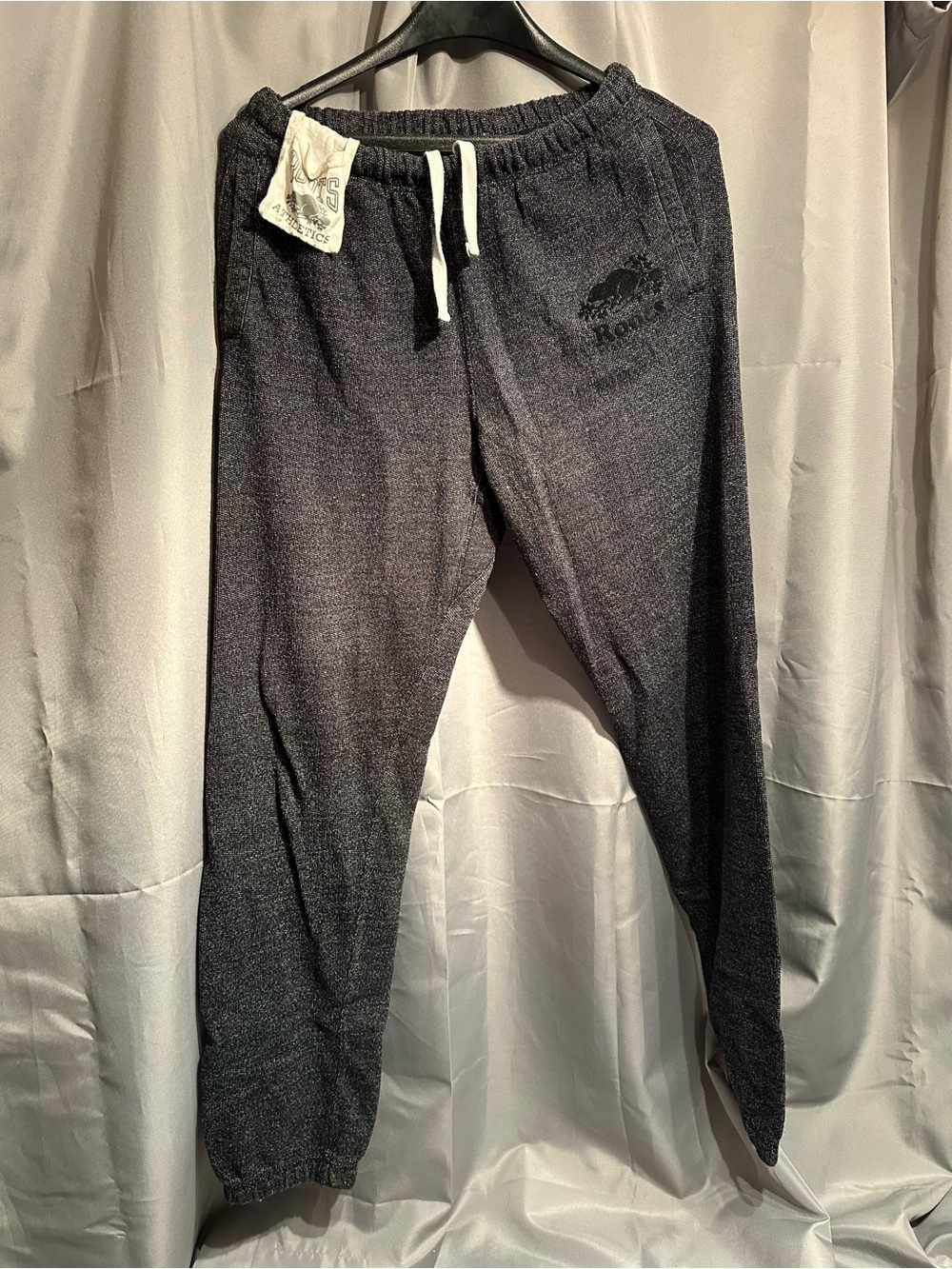 Roots ladies Charcoal Gray Sweatpants with Drawstring